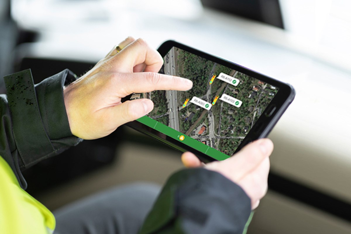 Drifta trafiksignaler på din ipad via vår molntjänst